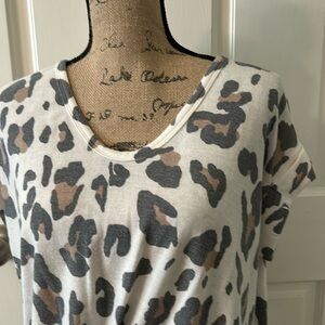 Mid Goddess Leopard T Shirt